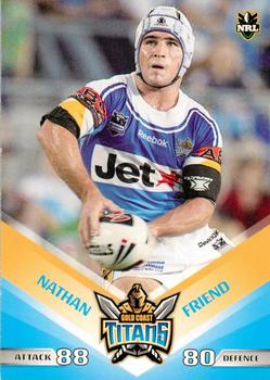 2010 Daily Telegraph NRL #51 Nathan Friend Front